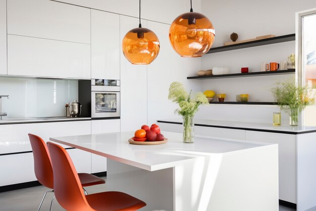 Minimalist kitchen interior design