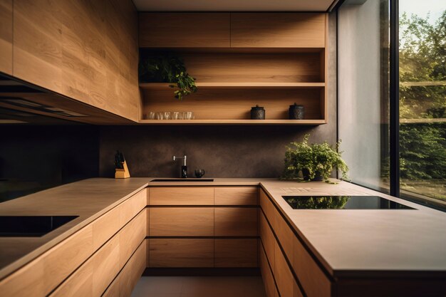 Minimalist kitchen interior design