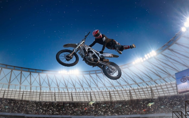 Free photo moto freestyle