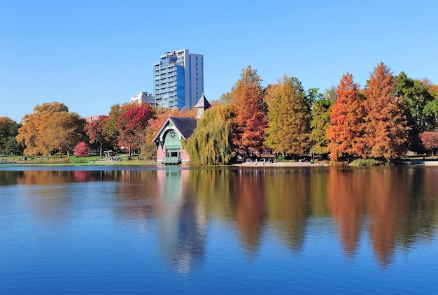 Free photo new york city central park autumn