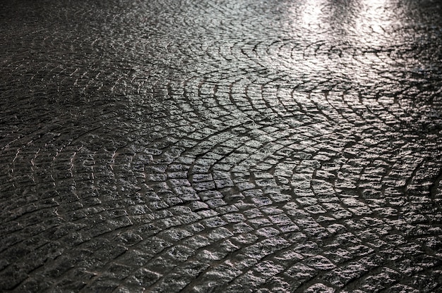 Outdoors cobblestone texture