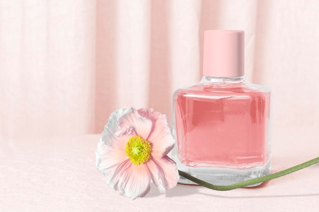 Free photo perfume bottle, beauty product