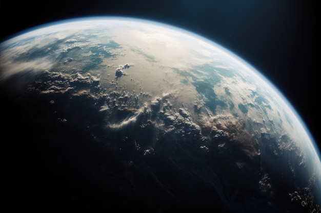 Free photo photorealistic earth planet