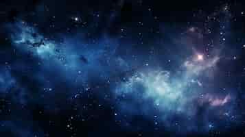 Free photo photorealistic galaxy background