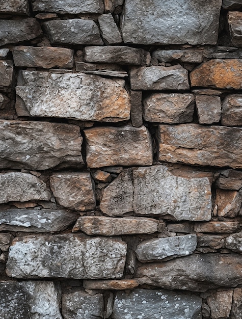 Free photo photorealistic stone wall surface