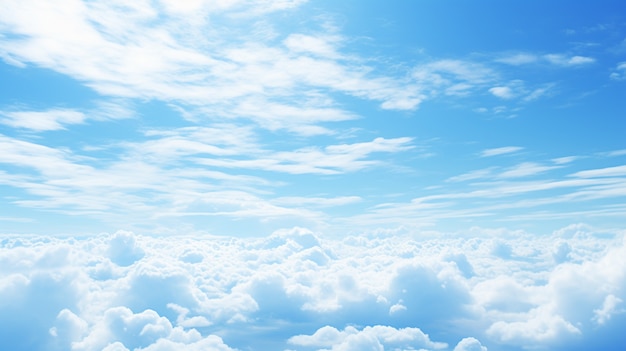 Free photo photorealistic style clouds