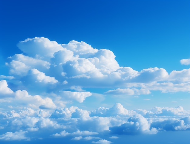 Free photo photorealistic style clouds