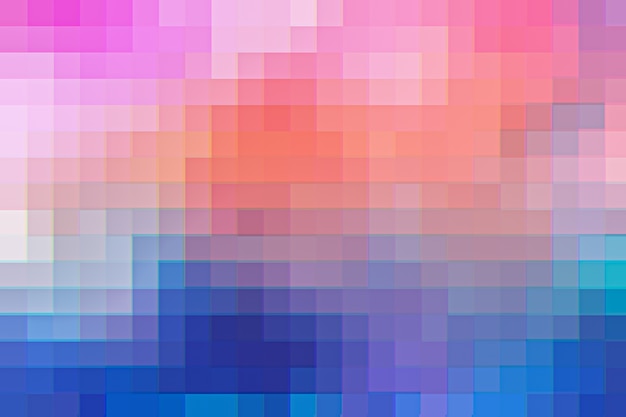 Free photo pixelated background with pink and blue shades