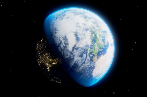 Free photo planet earth background