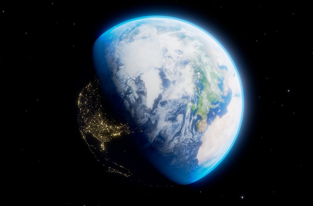 Planet earth background