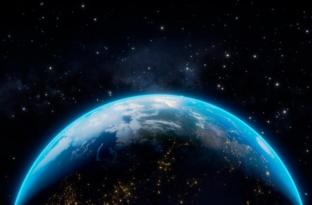 Planet earth background