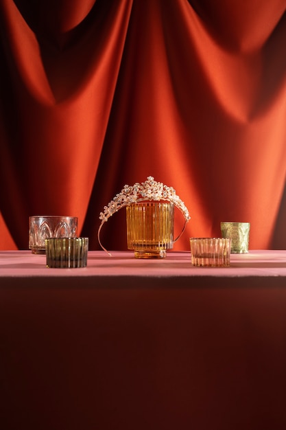 Free photo queen crown still life