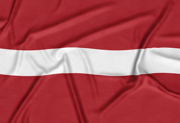 Free Photo realistic latvia flag background