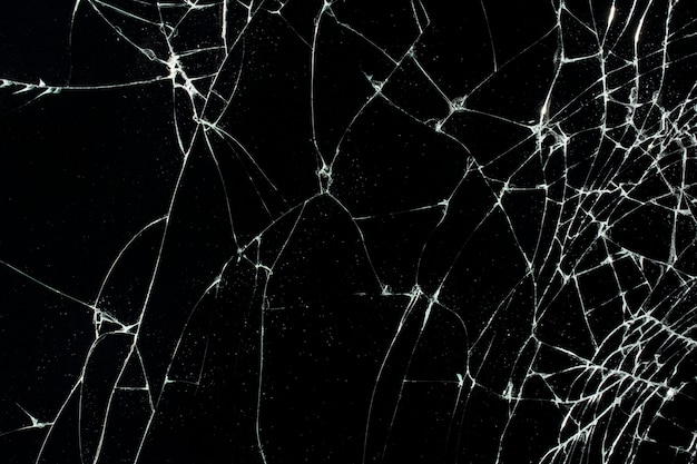 Free Photo shattered glass texture