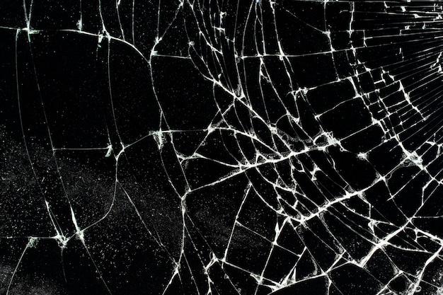 Free Photo shattered glass texture