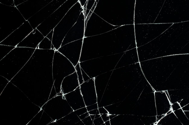 Free Photo shattered glass texture