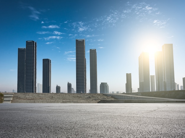 Skyscrapers in daylight