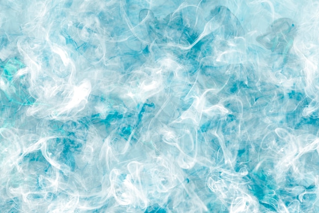 Free Photo smoke background texture, blue abstract design