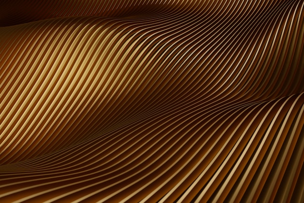 Free photo smooth golden textured material background