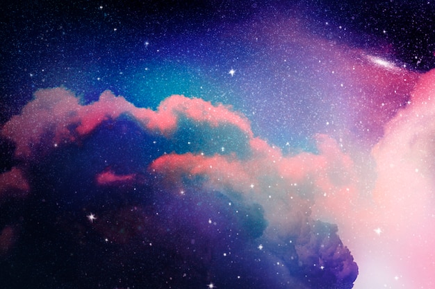 Free photo space galaxy background