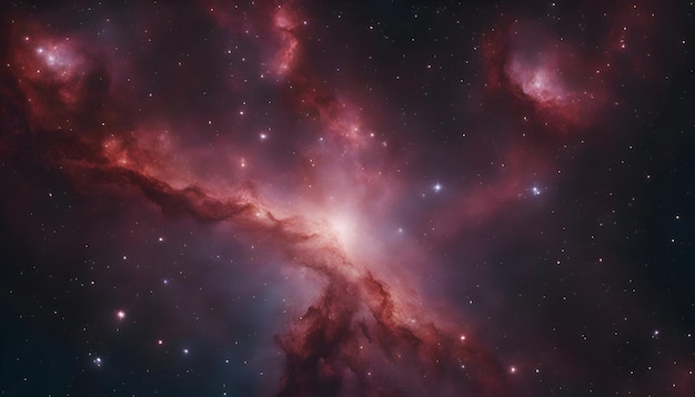 Free photo star field in space a nebulae and a gas congestion