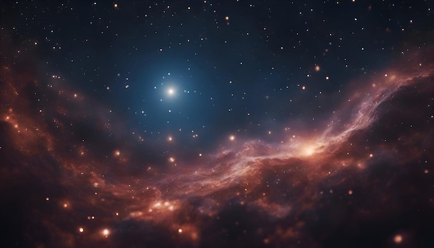 Free photo stars of a planet and galaxy in a free space elements of this image furnished by nasa