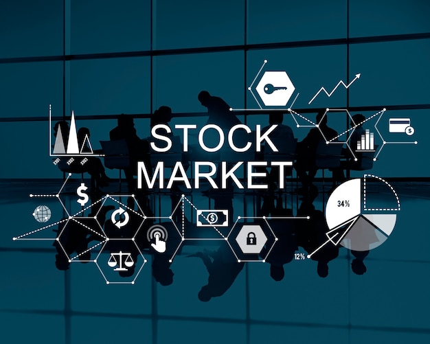 Free photo stock market