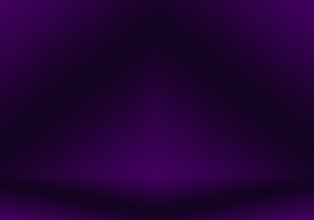 Free Photo studio background concept - abstract empty light gradient purple studio room background for product.