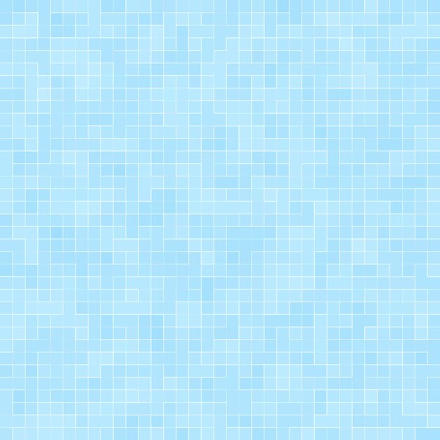 Texture Swimming pool Mosaic tile background. Wallpaper, banner, backdrop.