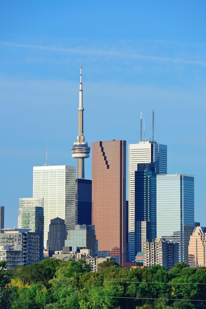 Free photo toronto skyline