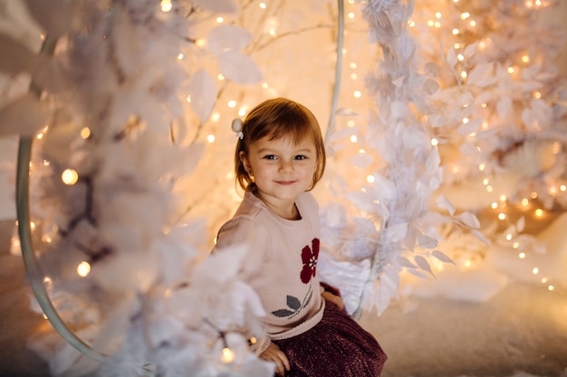 Two sister posing for picture during family photo shooting