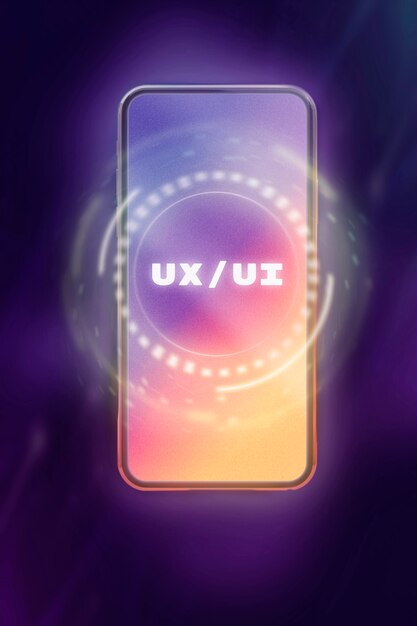 Ui and ux representations with smartphone