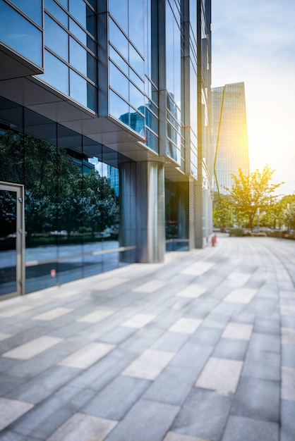 Free photo view of city square