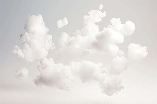 Free photo white cloud abstract background or wallpaper