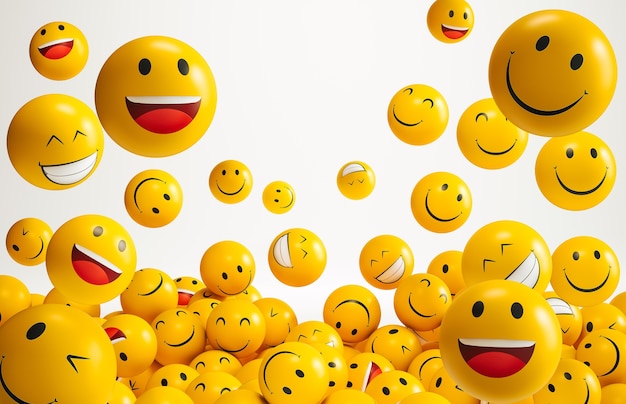 Free Photo world smile day emojis