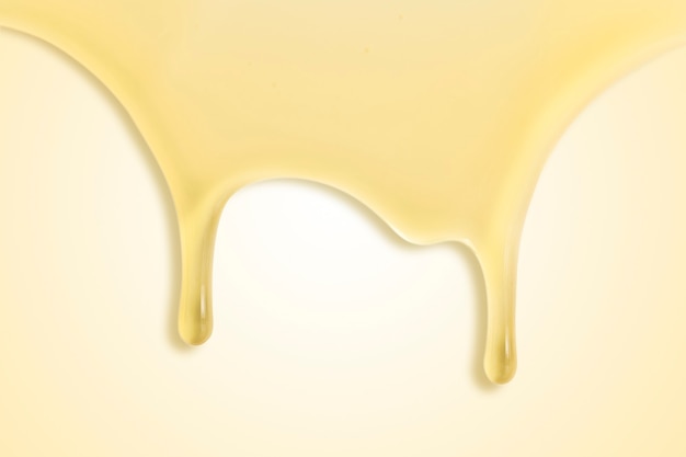 Yellow background wallpaper dripping honey border