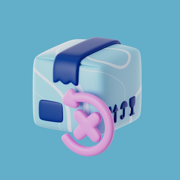 3d icon for product management