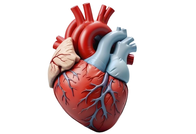 Free PSD 3d realistic heart