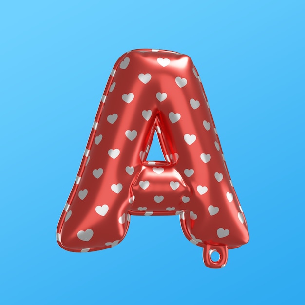 Free PSD 3d rendering of abc icon