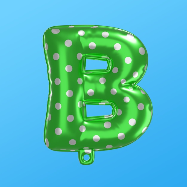 Free PSD 3d rendering of abc icon