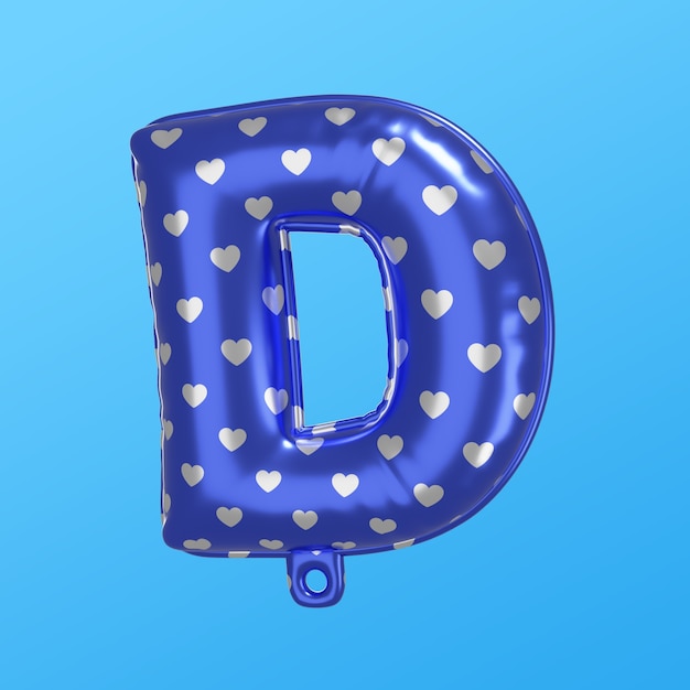 Free PSD 3d rendering of abc icon