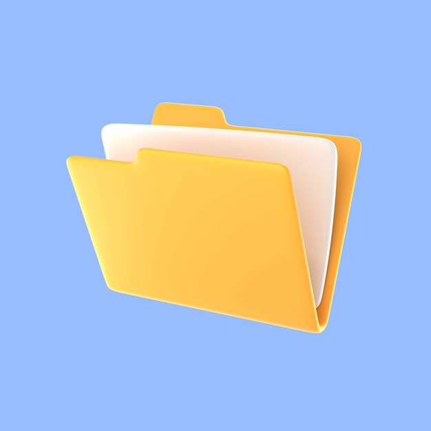 3d rendering of ui icon