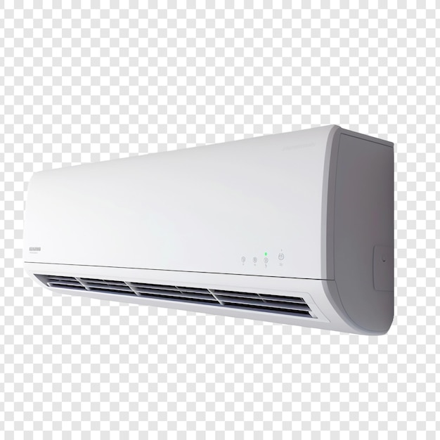 Free PSD air conditioner isolated on transparent background