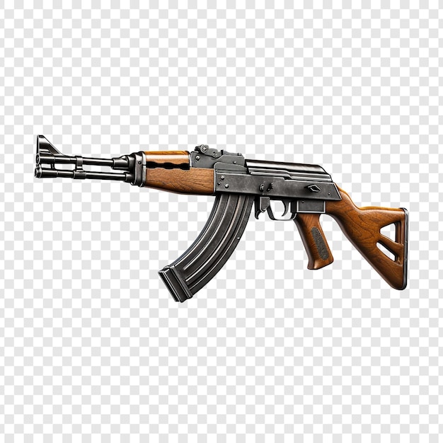 Free PSD akm isolated on transparent background