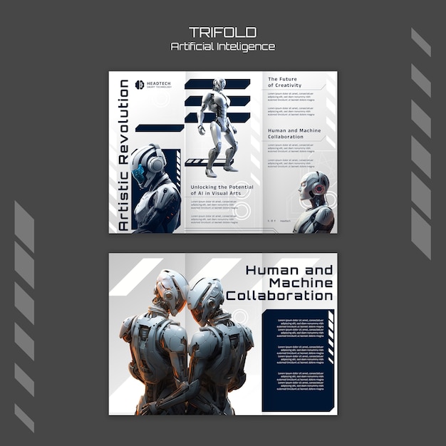 Artificial intelligence template design