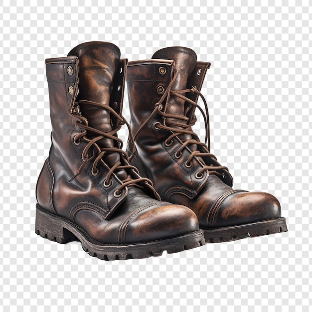 Boots isolated on transparent background