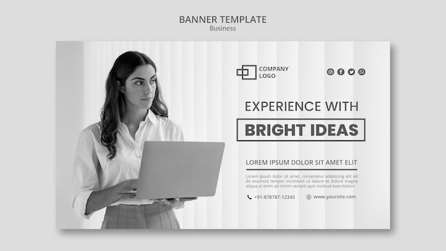 Business banner template