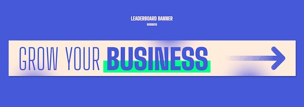 Business strategy leaderboard banner