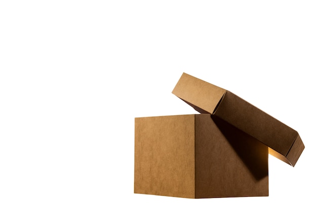 Free PSD cardboard box packaging