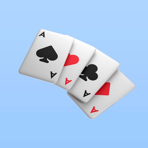 Free PSD casino cards icon render